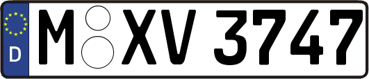 M-XV3747