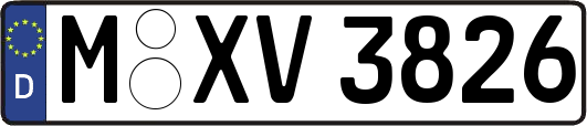 M-XV3826