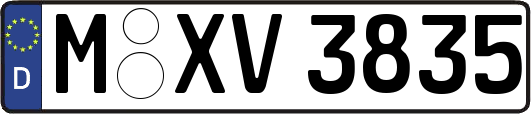 M-XV3835