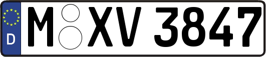 M-XV3847