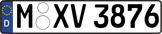 M-XV3876