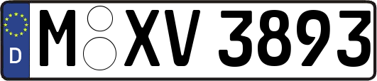 M-XV3893