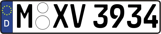 M-XV3934