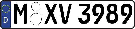 M-XV3989