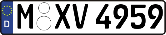M-XV4959