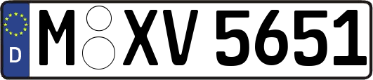 M-XV5651