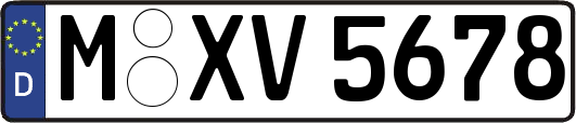 M-XV5678