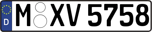 M-XV5758