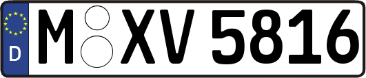 M-XV5816