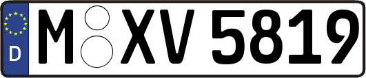 M-XV5819