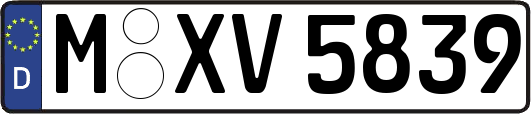 M-XV5839