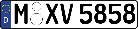 M-XV5858
