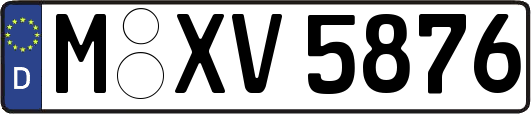 M-XV5876