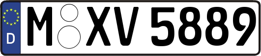 M-XV5889