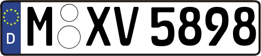 M-XV5898