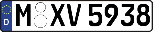 M-XV5938
