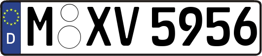 M-XV5956
