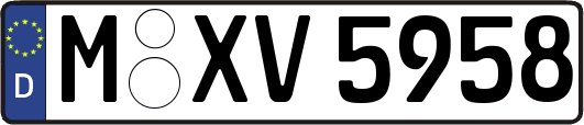 M-XV5958