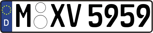 M-XV5959