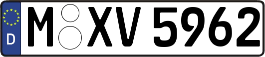 M-XV5962
