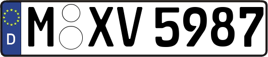M-XV5987