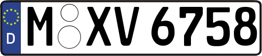 M-XV6758