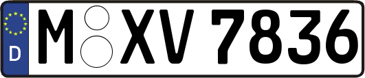 M-XV7836