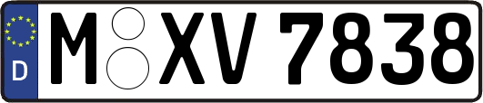 M-XV7838