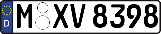 M-XV8398
