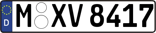 M-XV8417