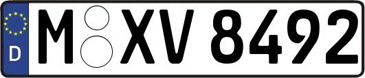 M-XV8492
