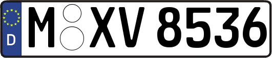 M-XV8536