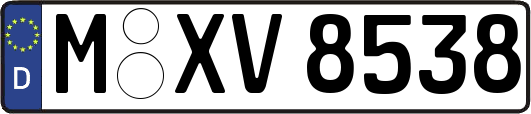 M-XV8538