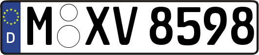 M-XV8598