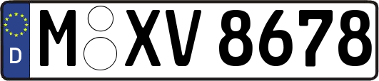 M-XV8678