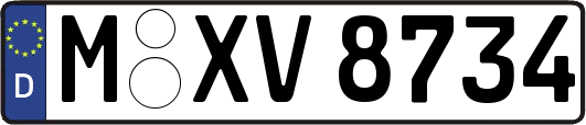 M-XV8734