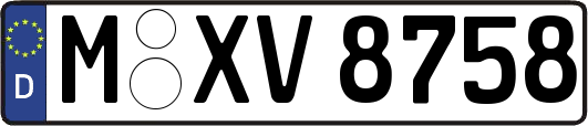 M-XV8758