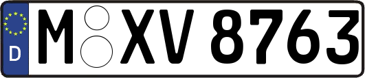 M-XV8763