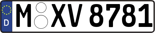 M-XV8781