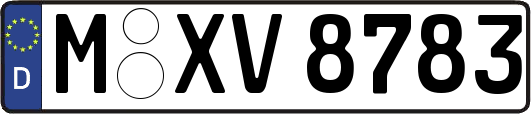 M-XV8783