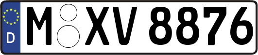 M-XV8876