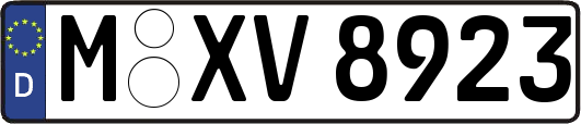 M-XV8923