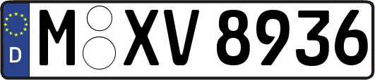 M-XV8936
