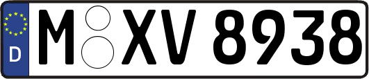 M-XV8938