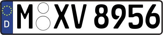 M-XV8956