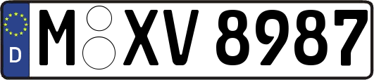 M-XV8987