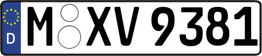 M-XV9381