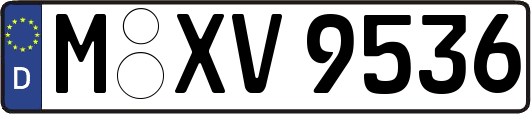 M-XV9536