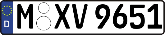 M-XV9651