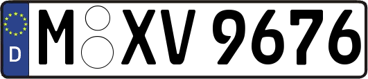 M-XV9676